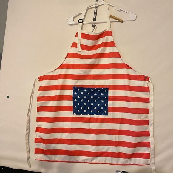 Unisex Apron 4th of July USA Flag large - Picture 1 of 5